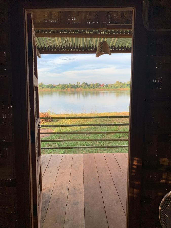 Vera Sunset Homestay Local Experience With Lao Family Muang Không المظهر الخارجي الصورة