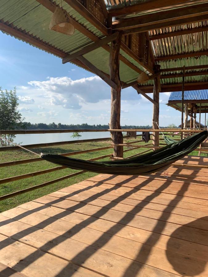 Vera Sunset Homestay Local Experience With Lao Family Muang Không المظهر الخارجي الصورة