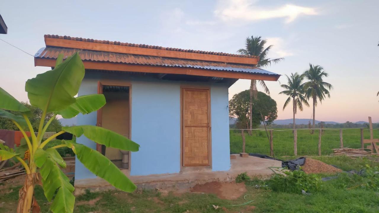 Vera Sunset Homestay Local Experience With Lao Family Muang Không المظهر الخارجي الصورة